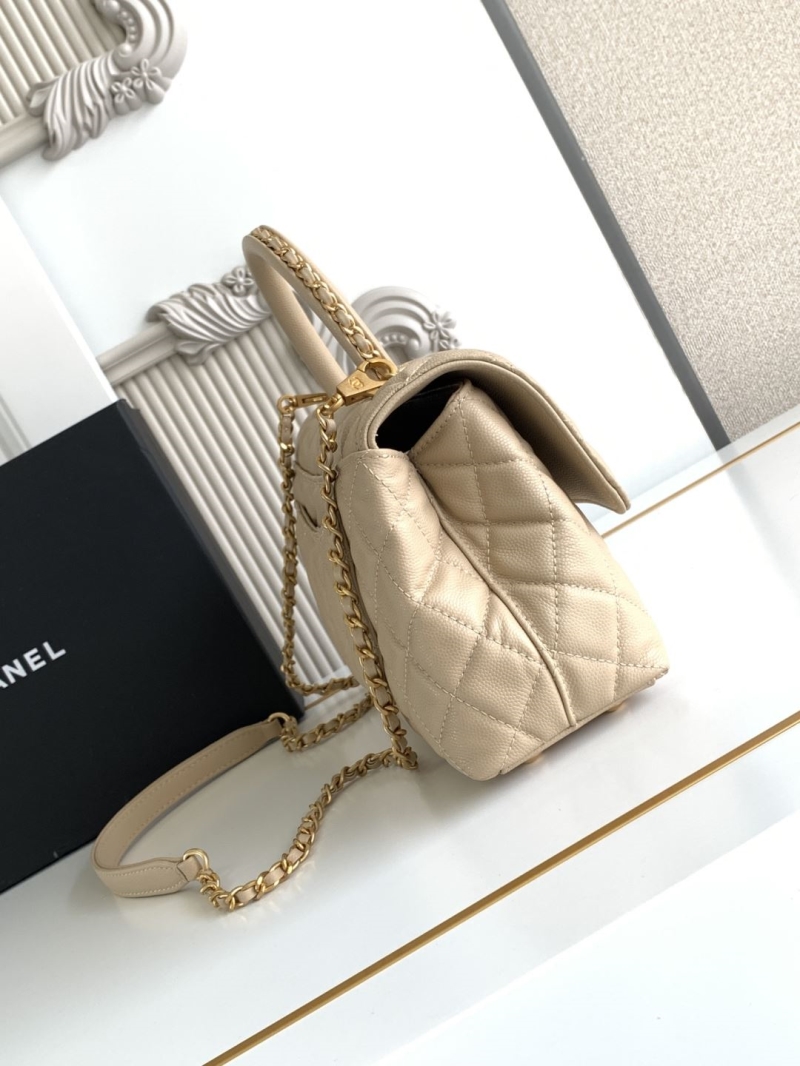 Ch**el top handle bags